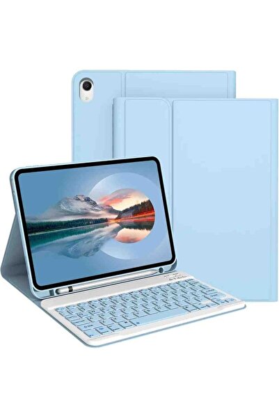 TUROTTO iPad 11. Nesil A16 (2025) / 10. Nesil Uyumlu Bluetooth Klavyeli Kalem...