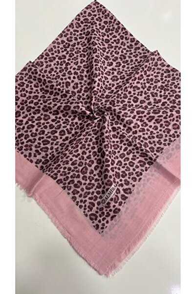 LORENDA Desenli Flamlı Yazma Eşarp