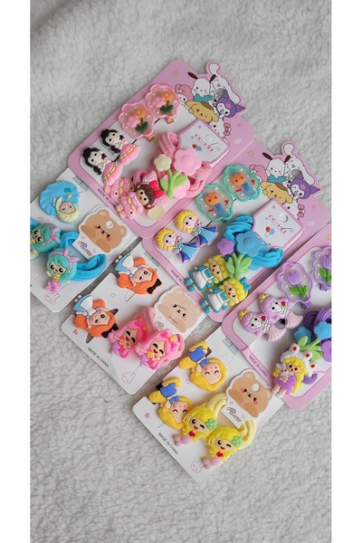 LO ADORO 36 Çeşitli Toka Her Yaşa Uygun Saç Aksesuar Bebek tokalar