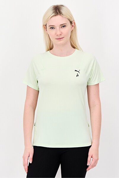 Puma x Seasons Women Sportswear Fit Short Sleeve Outdoor T-Shirt, Green