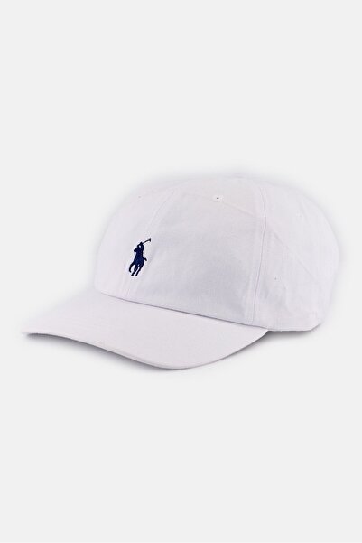 Polo Ralph Lauren Men Embroidered Logo Adjustable Cap, White