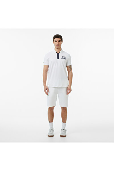Lacoste Erkek Regular Fit Beyaz Şort