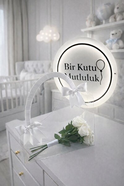 birmutluluk -şefaf çanta - kurdele -gül buketi -hediyelik - bebek - hastane z...