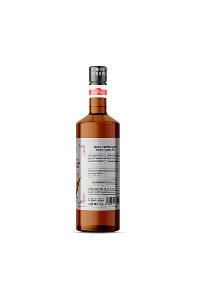 Nish Coffee Nish Amaretto Acıbadem Aromalı Şurup 700 ML - Pet Şişe