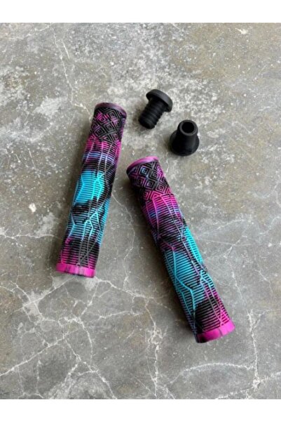 KNT Çok Renkli Silikon Bisiklet, BMX, Freeride Elcik 160 mm