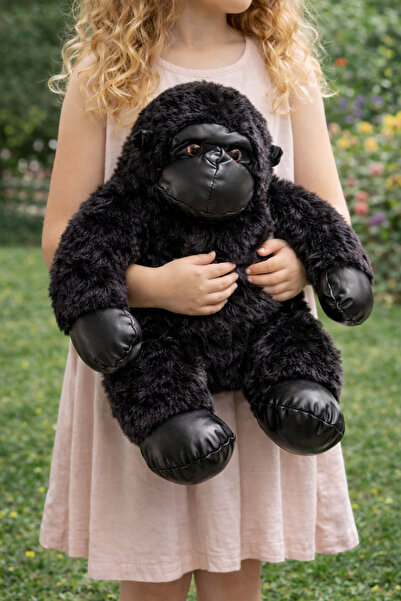 GM Peluş Goril oyuncak yumuşak tüylü deri detaylı 45 cm