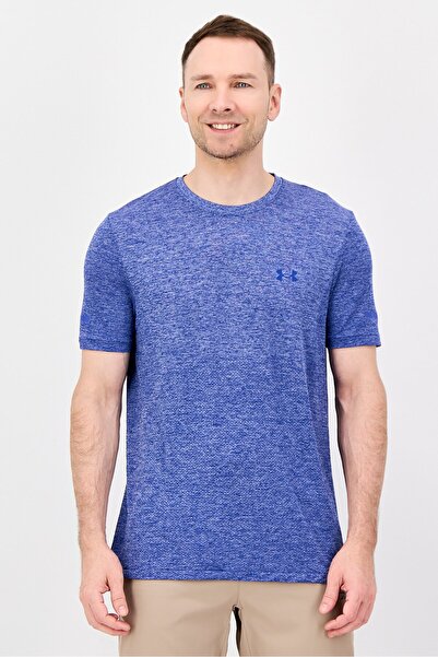 Under Armour Men Fitted Fit Short Sleeve Training T-Shirt, Blue