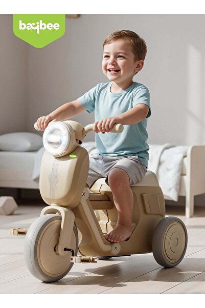 BAYBEE دراجة ثلاثية العجلات للأطفال | موسيقى رائعة وإطار متين وقوي وتصميم آمن...