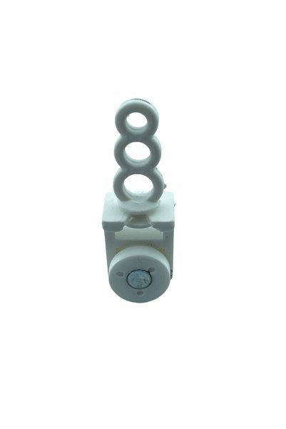 Home Rail Curtain Systems Three-Stage Double Wheel