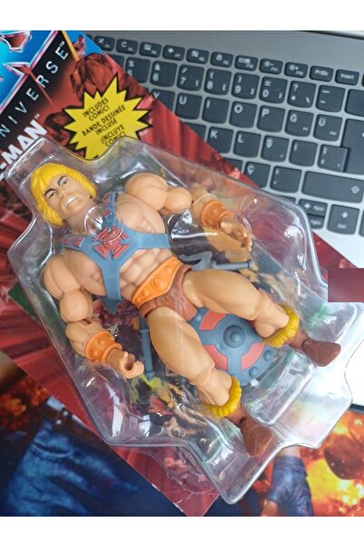 OYUNCAKSAHİLİ Heman Kılıç Kalkan Aksesuarlı Figür HE-MAN Masters Of The Unıve...
