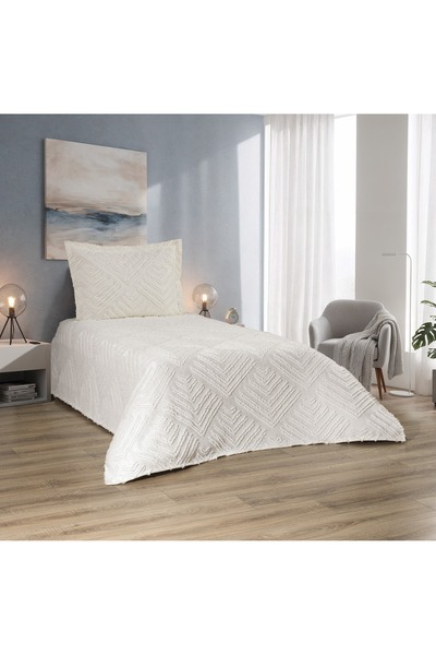 d'niss home touch of nature in your home Nordic Helen 2 Piece Single Bedspread