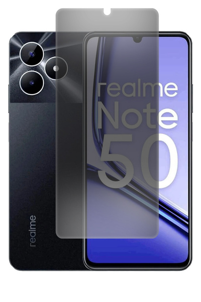 Phonextra واقي شاشة نانو ماتي للخصوصية من Realme Note 50، مرن ومقاوم للكسر