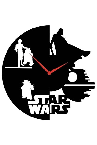 Vivatechnix Ceas de perete metalic Krodesign StarWars KRO-1159, diametru 50 c...