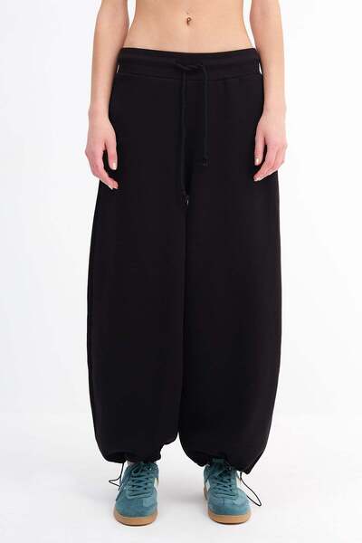 ModaLavida Şardonlu Barrelfit Stoperli Kadın Eşofman Altı