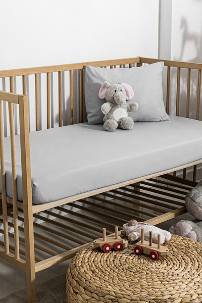 %100 Pamuk Renforce Bebek Lastikli Çarşaf Set 70X140-15