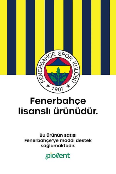 Fenerbahçe حافظة هاتف مرخصة من الزجاج الأزرق المموه متوافقة مع هاتف iPhone 13 Pro Max