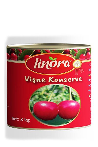 LİNORA Canned Cherries 3kg
