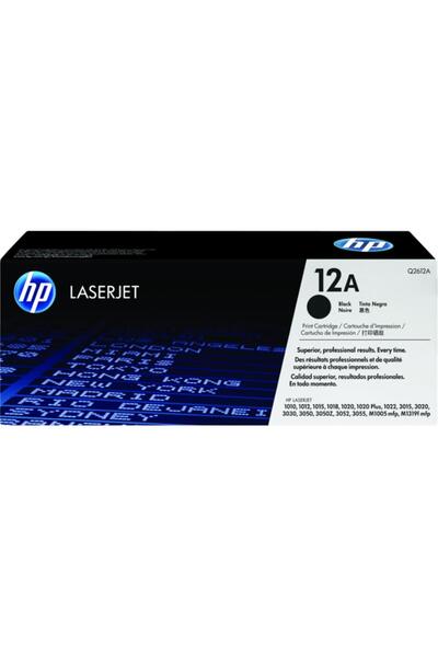 HP 12A Black Siyah 2.000 Sayfa Toner Q2612A