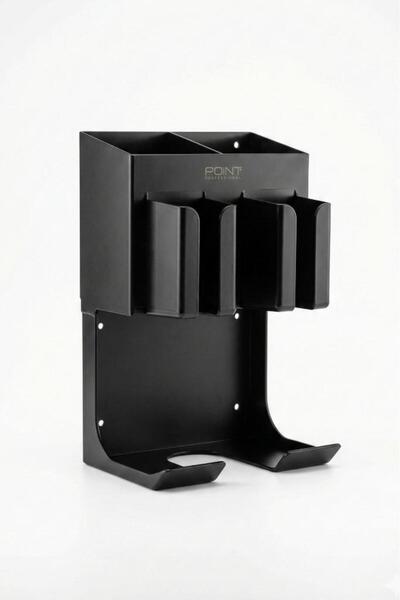 Point Wall Mounted Equipment Box with 4 Nozzles and Blow Dryer Holder 15X24 c...