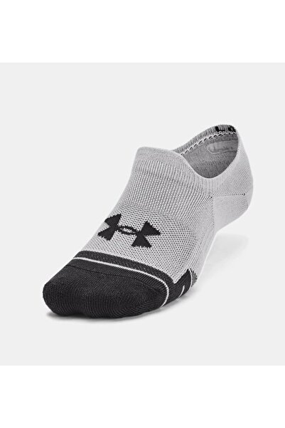 Under Armour Tech 3Pk Ult Unisex Çorap - Gri