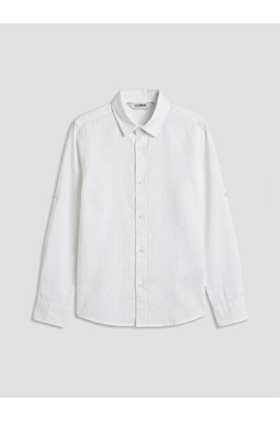 LC Waikiki Dječačka majica dugih rukava Poplin