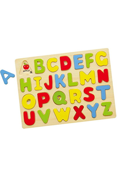 Viga Wooden Alphabet Puzzle
