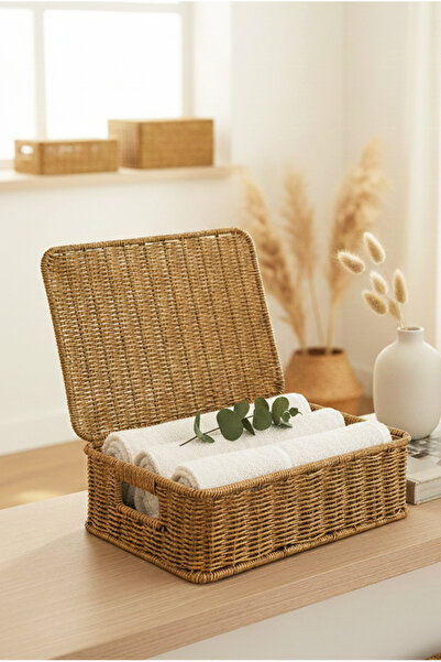 FH finehome Mera Rattan Storage Box Large