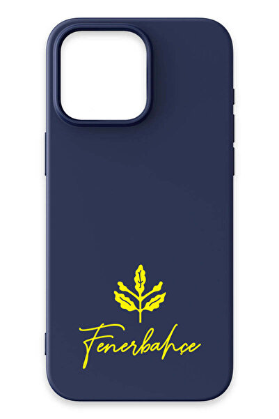 Fenerbahçe iPhone 14 Pro Max Uyumlu Palamut Lacivert Silikon Lisanslı Telefon...
