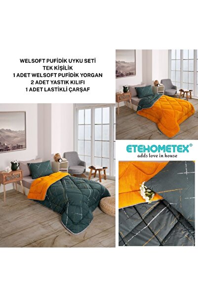 ETE HOMETEX SINGLE PERSON WELSOFT SLEEPING SET