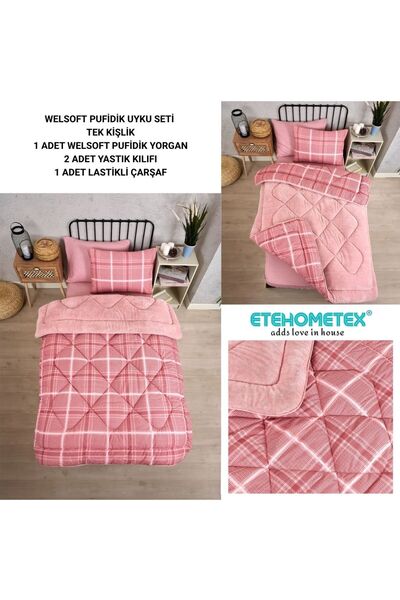 ETE HOMETEX SINGLE PERSON WELSOFT SLEEPING SET