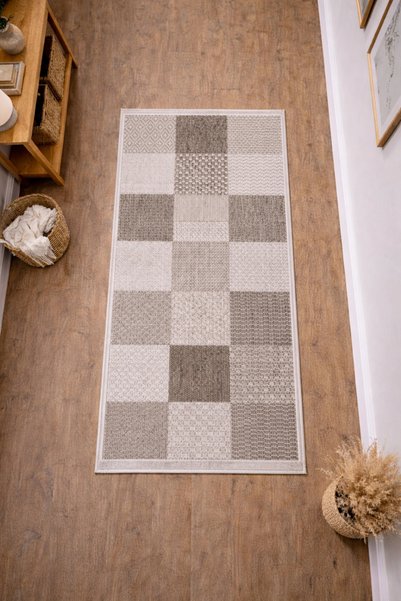 Merinos Halı Merinos Rs Sisal 79269-071 Özel Kesme Halı Kahverengi