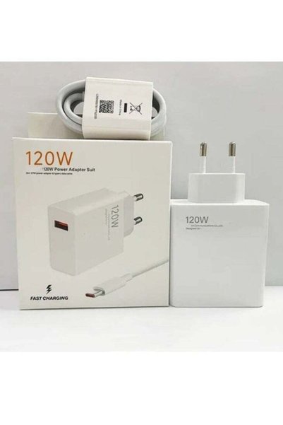 Shopi "120W Turbo Fast Charge EU GaN Adapter – Hypercharge for Redmi & Mi Ser...