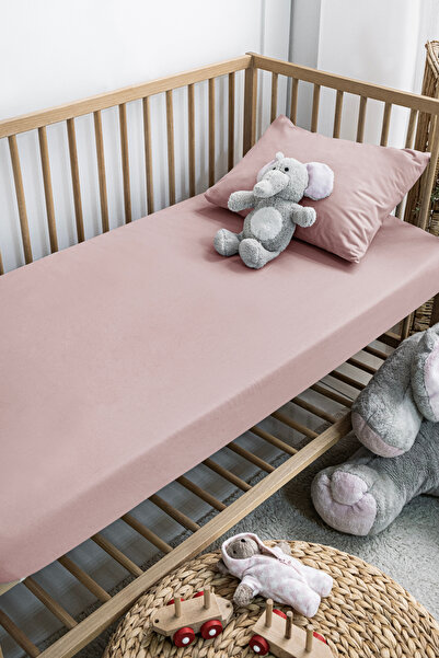 %100 Pamuk Renforce Bebek Lastikli Çarşaf Set 70X140-15