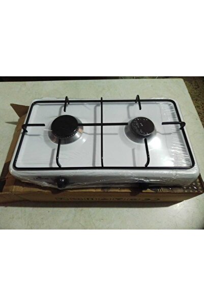 KÜÇÜKHOME 2 Gözlü Set Üstü Ikili Ocak Lpg Tüp Uyumlu Ocak