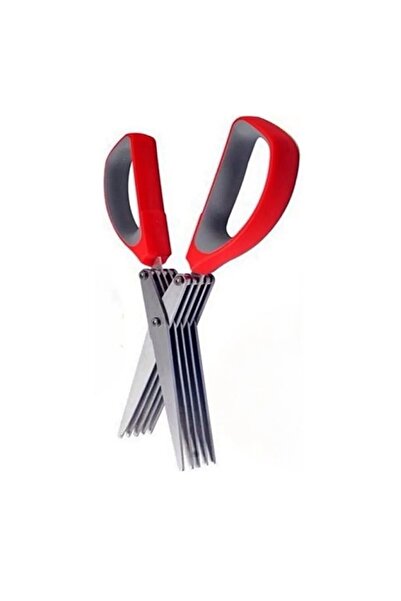 bir sürü eşya pak market Multi-Vegetable Fruit Cutting Chopping Scissors Pars...