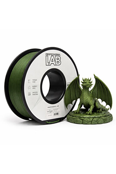 Profesional LAB Νήμα PLA για τρισδιάστατο εκτυπωτή, 1 kg, 1,75 mm, λαδί