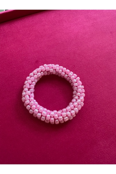 Milena Designer Store Milena Istanbul Shiny Beaded Rubber Buckle