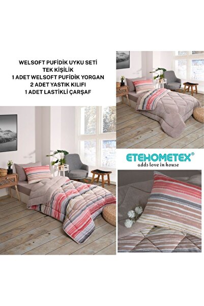 ETE HOMETEX SINGLE PERSON WELSOFT SLEEPING SET