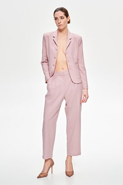 LUMİNA FASHİON Women's thin pink jacket LUMINA