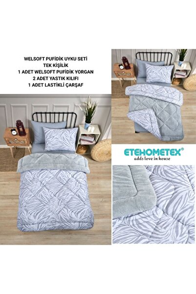 ETE HOMETEX SINGLE PERSON WELSOFT SLEEPING SET