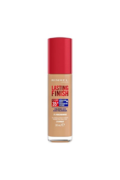 RIMMEL LONDON Fond de ten Rimmel Lasting Finish 35H, SPF 20, 170 Wheat