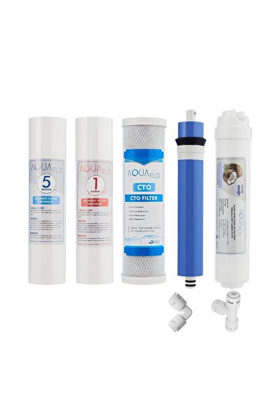 Mil Su Açık Kasa Cihazlar Ile Uyumlu 5'li Standart Membran Set