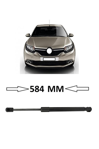cme parts Renault Clio Symbol Joy 2013 - 2020 Uyumlu Motor Kaput Amortisörü 1...