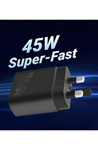 Shopi Efficient 45W Power Adapter – Fast Charging for Samsung, Motorola, and ...