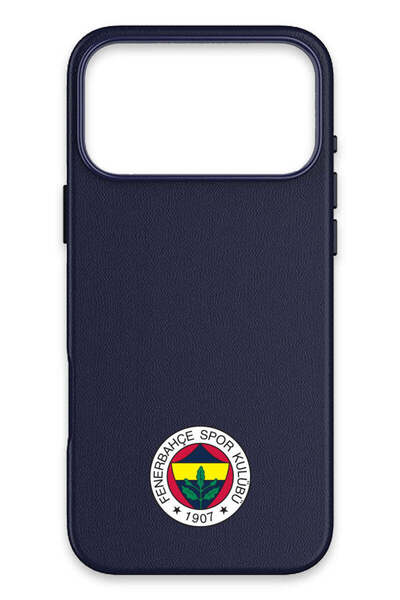 Fenerbahçe iPhone 17 Pro Compatible Arma Leather Magsafe Licensed Phone Case