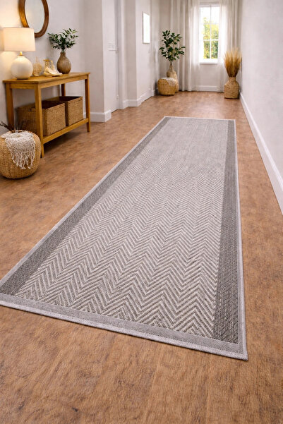 Merinos Halı Merinos Rs Sisal 79266-095 Özel Kesme Halı Gri