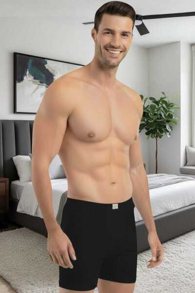 Tezzgelsin Men's 100% Cotton Single Jersey Fabric Combed Cotton Boxer Briefs