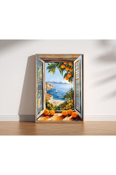 woodhomeworks Tablou decorativ pentru birou, dintr-o singură piesă, seria Mat...