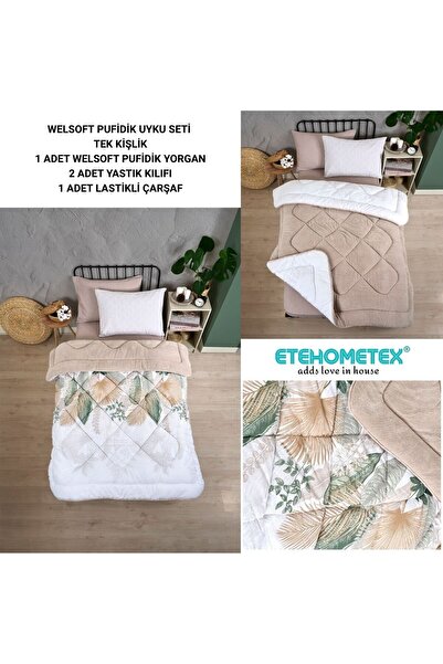 ETE HOMETEX SINGLE PERSON WELSOFT SLEEPING SET