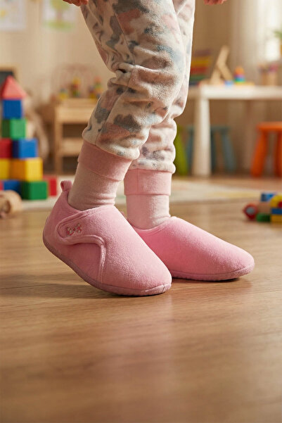 GEZER Kışlık Kız Çocuk PVC Rahat Taban Cırt Cırtlı Ayarlanabilir Ev Okul Kreş...